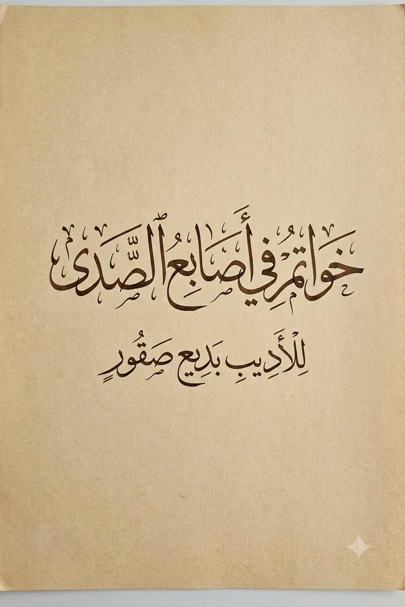 خواتم في أصابع الصدى